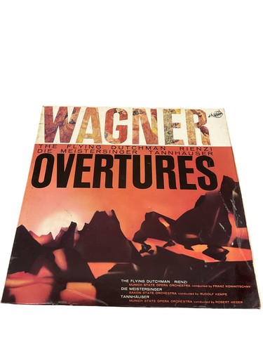 Wagner overtures vinyl record - overtures,