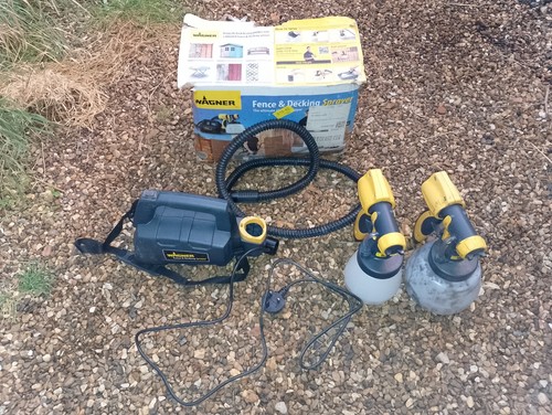 Wagner fence decking sprayer - &,
