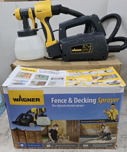 Wagner fence decking sprayer - decking,