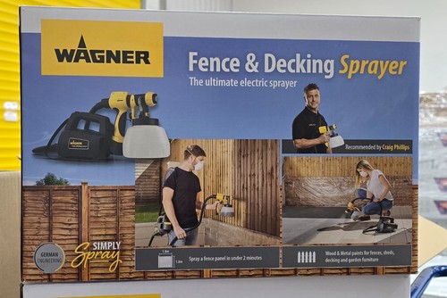 Wagner fence decking paint - wagner, &